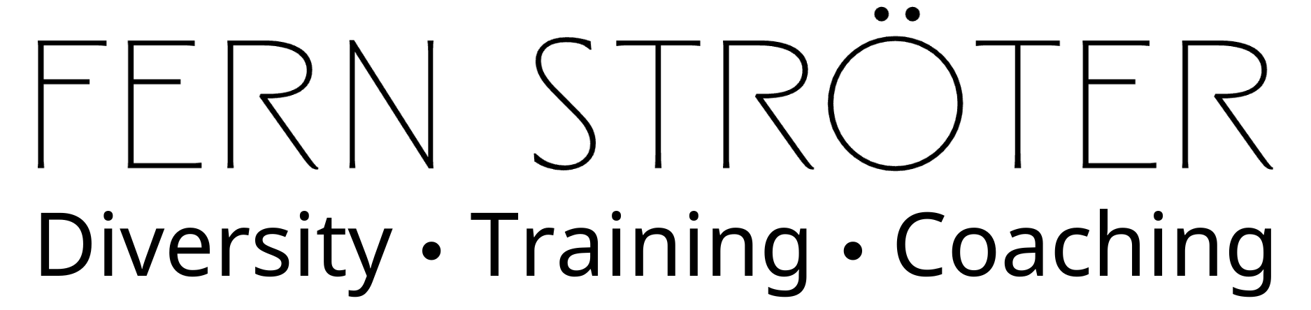 Fern Ströter Logo schwarz